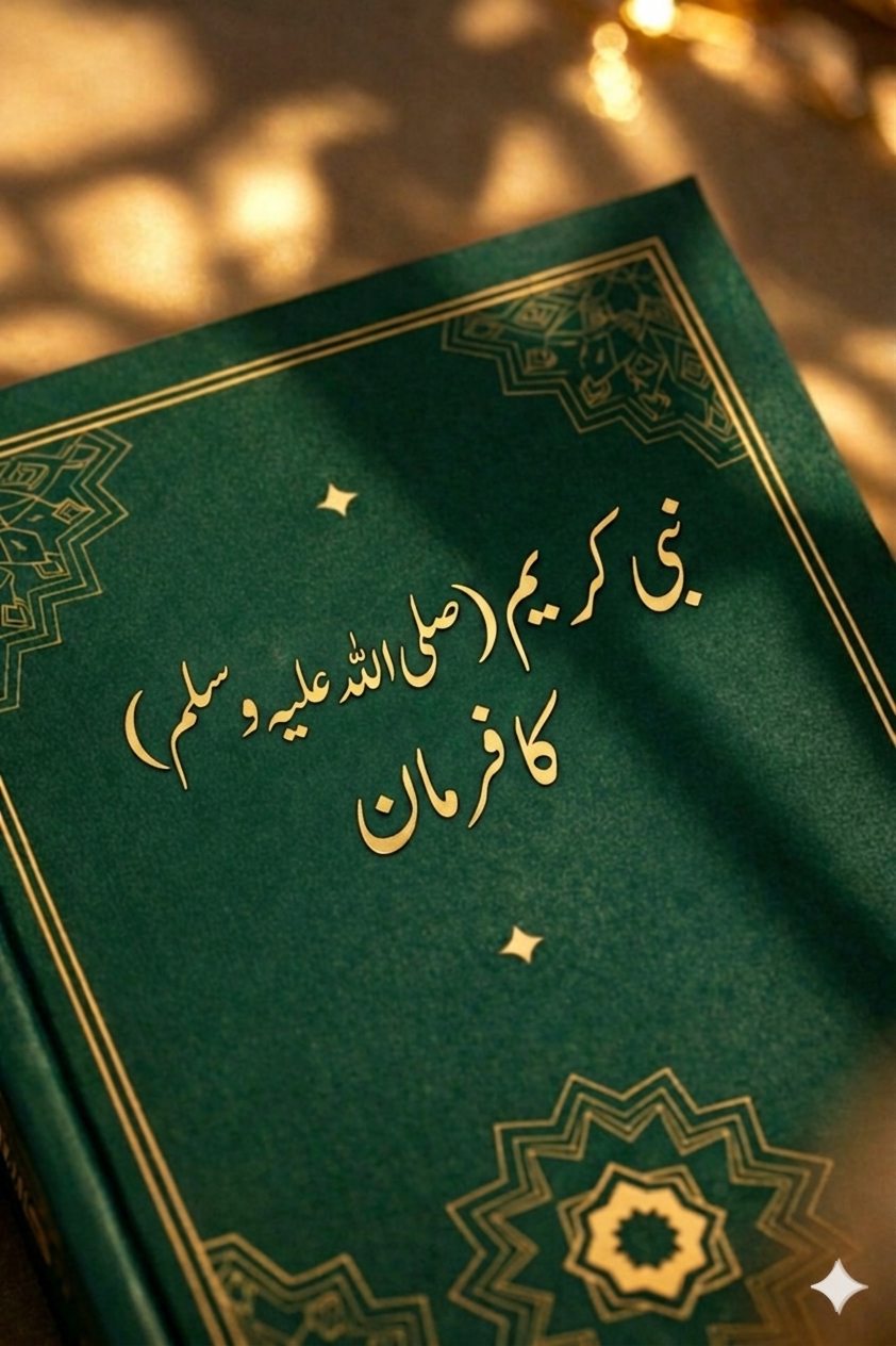 نبیؐ نے فرمایا